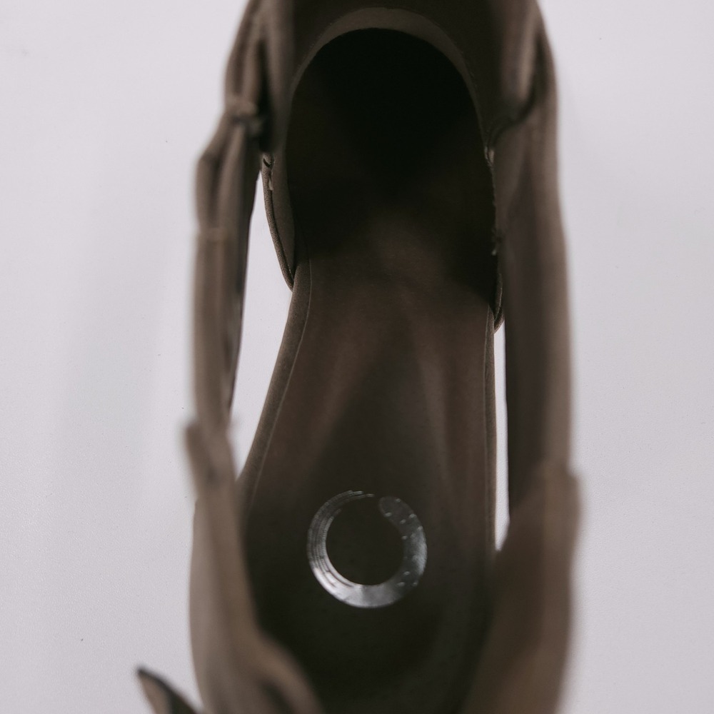 Journee Collection Seena Taupe Crossover Platform Wedge Shooties Womens Size 10 - Picture 10 of 16